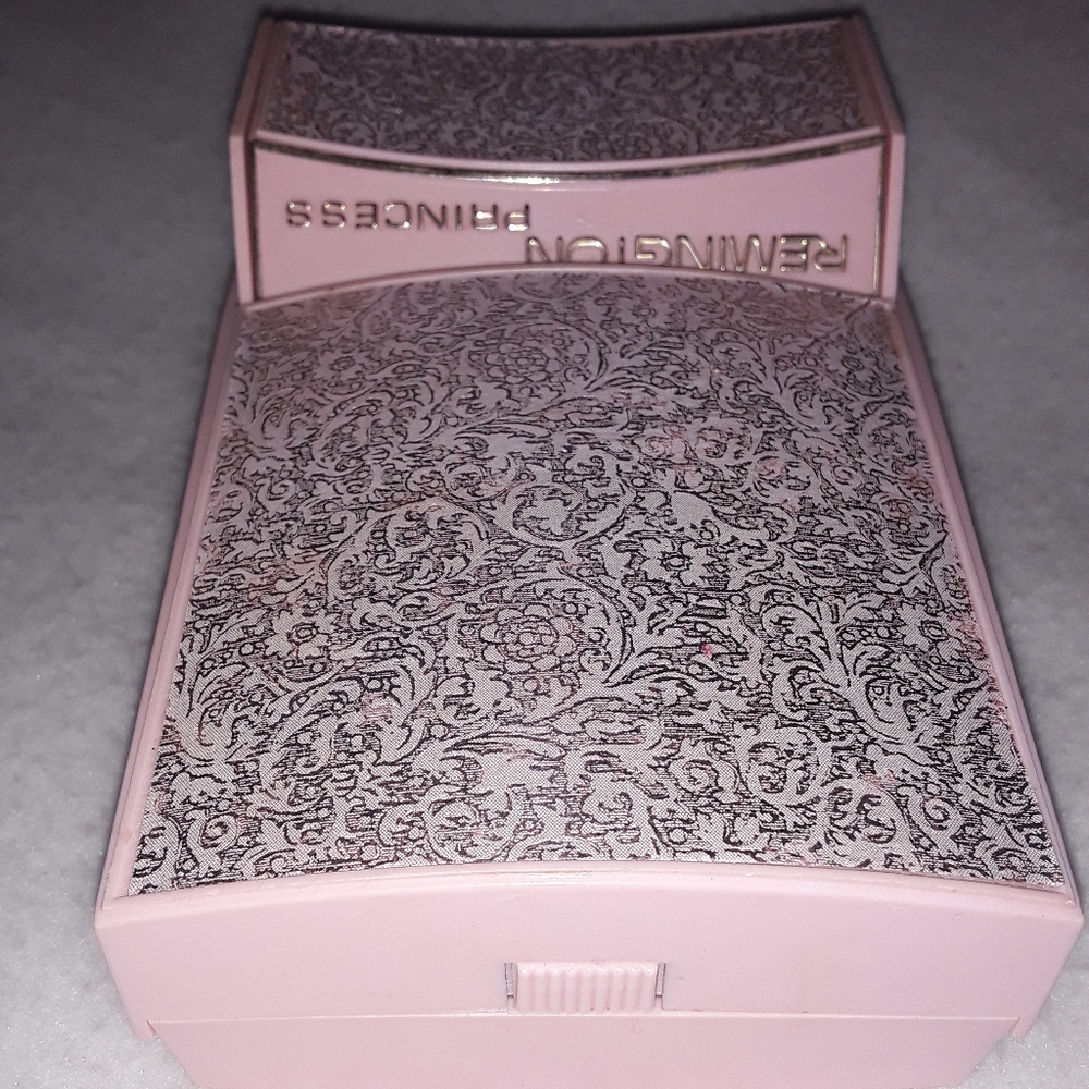 Vintage Remington Pink Electric Shaver With Original Case Mid Century Modern MCM
